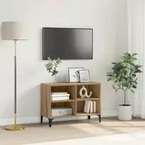 TV staliukas TV spintelių komplektas Ruda Dirbtinė mediena