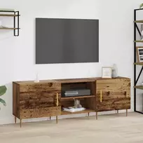 TV staliukas Televizoriaus spintelė Sena mediena 150 x 30 x 50 cm