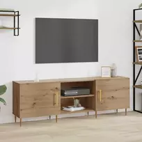 TV staliukas Televizoriaus spintelė 150 x 30 x 50 cm artisano ąžuolo