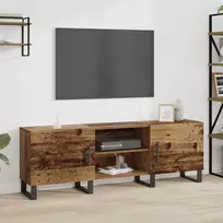 TV staliukas Televizoriaus spintelė Senovinis medis 150 x 30 x 50 cm