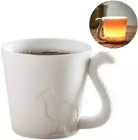 Porcelianinis puodelis „Katės“