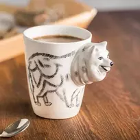 3D gyvūnų puodelis - šuo