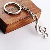 Muzikos raktų pakabukas - muzikinė nata