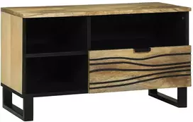 TV vienetai su stalčių Ruda 80 x 33 x 46 cm Apdirbta mediena