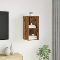 TV staliukas TV spintelių komplektas Senovinis medis 37 x 37 x 72 cm