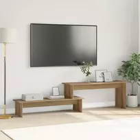 TV staliukas TV spintelių komplektas Amatininkų ąžuolas 180,5 x 30 x 43 cm