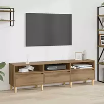 TV staliukas Televizoriaus spintelė Amatininkų ąžuolas 150 x 30 x 45 cm