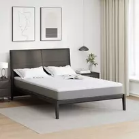 Čiužinys Čiužinio papildymas Balta 140 x 190 cm Megztas audinys