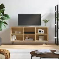 TV staliukas Televizoriaus spintelė, sonoma ąžuolo, 103,5x30x50cm, mediena