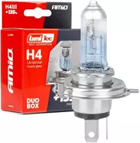 Halogeninės lemputės H4 12V 60/55W „Lumitec“ naujos kartos +135% duo amio-04404