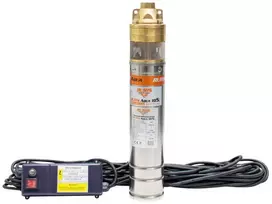 Panardinamas siurblys švariam vandeniui, gilaus gręžinio siurblys, 1500W elektrinis vandens siurblys, 2600 l/h srautas, 140m kėlimo aukščio siurblys