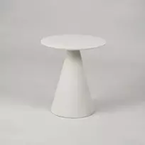 Zona Light Šoninis staliukas, Florence, 40 x 44,5 x 40 cm, baltas