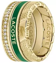 Lacoste Stylish set of steel rings 2040282