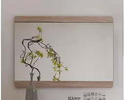 Veidrodis Malea, 90 x 4 x 64 cm, ąžuolas