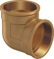 Uponor WIPEX žalvarinė alkūnė PN6 GW4"XGW4"