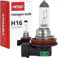 Halogeninė lemputė h16 12v 19w PGJ19-3 amio-04521