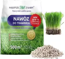 Realprices Vejos trąšos, daugiakomponentės, NPK 20-8-10 granulės, 10 kg, 500 m