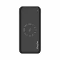 Energizer - 10K Wireless & PD 20W Fast Charge Power Bank - 10000mAh - Juodas