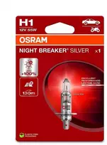 Osram LEMPUTĖ AUTOMATINĖ 55W 12V P14.5S 10XBLI1 H1