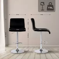 Mville Baro kėdė Hoover Aksominis C