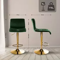 Mville Baro kėdė Hoover Aksominė G