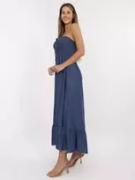 Suknelė Italy Moda Sukienka-DHJ-SK-A9051.96-ciemny mėlyna