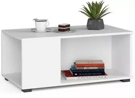 AKORD Kavos stalas Juliet Balta 90x51x38