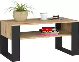 Akord Domi kavos staliukas, Artisan ąžuolo / juodos spalvos