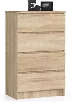 Bufetas Akord su 4 stalčiais Dąb Sonoma 60x40x99