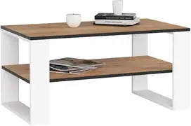 AKORD Kavos stalas Alex Dąb Craft/baltas 92x53x45