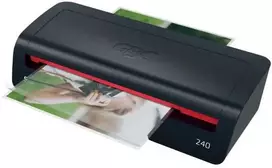 GBC 240 Home Office Laminavimo aparatas A4, 400 mm/min, Juoda/Raudona