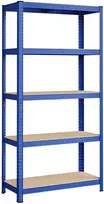 Sandėliavimo lentyna SONGMICS 180x90x40 cm mėlyna
