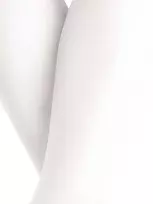 NOVITI RM002-G-01 Lycra pėdkelnės 20 denų baltos 104/110