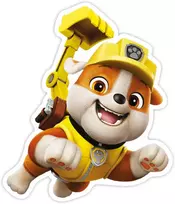 Nickelodeon Dekoracje „Paw Patrol“ sienos dekoracija – „Rubble in Action“
