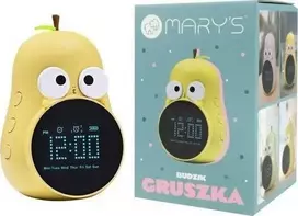 MARY'S MW20780 žadintuvas kriaušė geltona