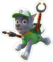 Nickelodeon Dekoracje „Patch Patrol“ sienos dekoracija – „Rocky in Action“