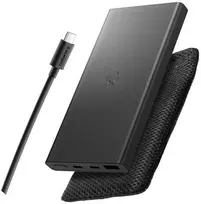 Spigen Essential EA2210 Power Bank 10000 mAh 22.5W – juodos spalvos