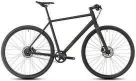 Dviratis Cube Nulane Comfort EXC pilkas'n'chrome 2026-54 cm (Dydis: 54 cm)
