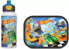 Mepal Gertuvė ir pietų dėžutė rinkinys vaikams 'Hot Wheels'