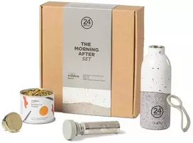 Gertuvė 24Bottles Dovanų rinkinys WABI: Termobutelis su infuzoriumi, laikiklis ir arbatos indelis