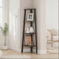 Songmics Kampinė lentyna VASAGLE 33,4x33,4x125 cm