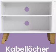 TV staliukas Songmics Televizoriaus staliukas su 2 durelėmis, 140 cm