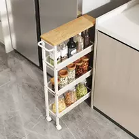 Songmics Mobili lentyna 4 aukštų, 13x45,4x77 cm