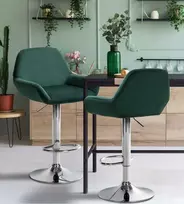 Mville Baro kėdė "Braga Velvet" chromuota