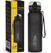 Gertuvė Aukštos Kokybės Tritan Vandens Butelis | 650 ml | Sandarus, Su Matuokle | Tinka Sportui ir Kasdienai
