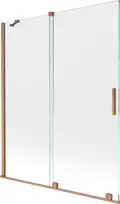 Vonios sienelė Mexen Velar II, Brushed copper, 140 x 150 cm