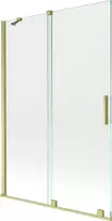 Vonios sienelė Mexen Velar II, Brushed auksinis, 120 x 150 cm