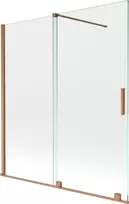 Vonios sienelė Mexen Velar II, Brushed copper, 150 x 150 cm
