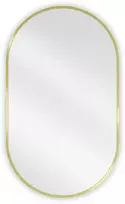 Vonios veidrodis Mexen Loft Oval, 85 x 50 cm, Gold