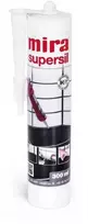 Silikoninė masė plytelių tarpams, Supersil 300 ml, Mira, Spalva: 120 Juodas